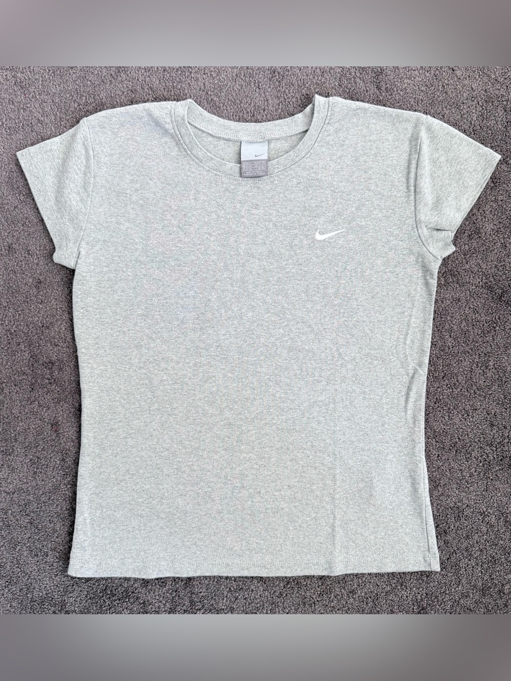 Women’s Vintage “Nike” Heather Grey 🩶Sports Top - Size XL - Rare & Like New!